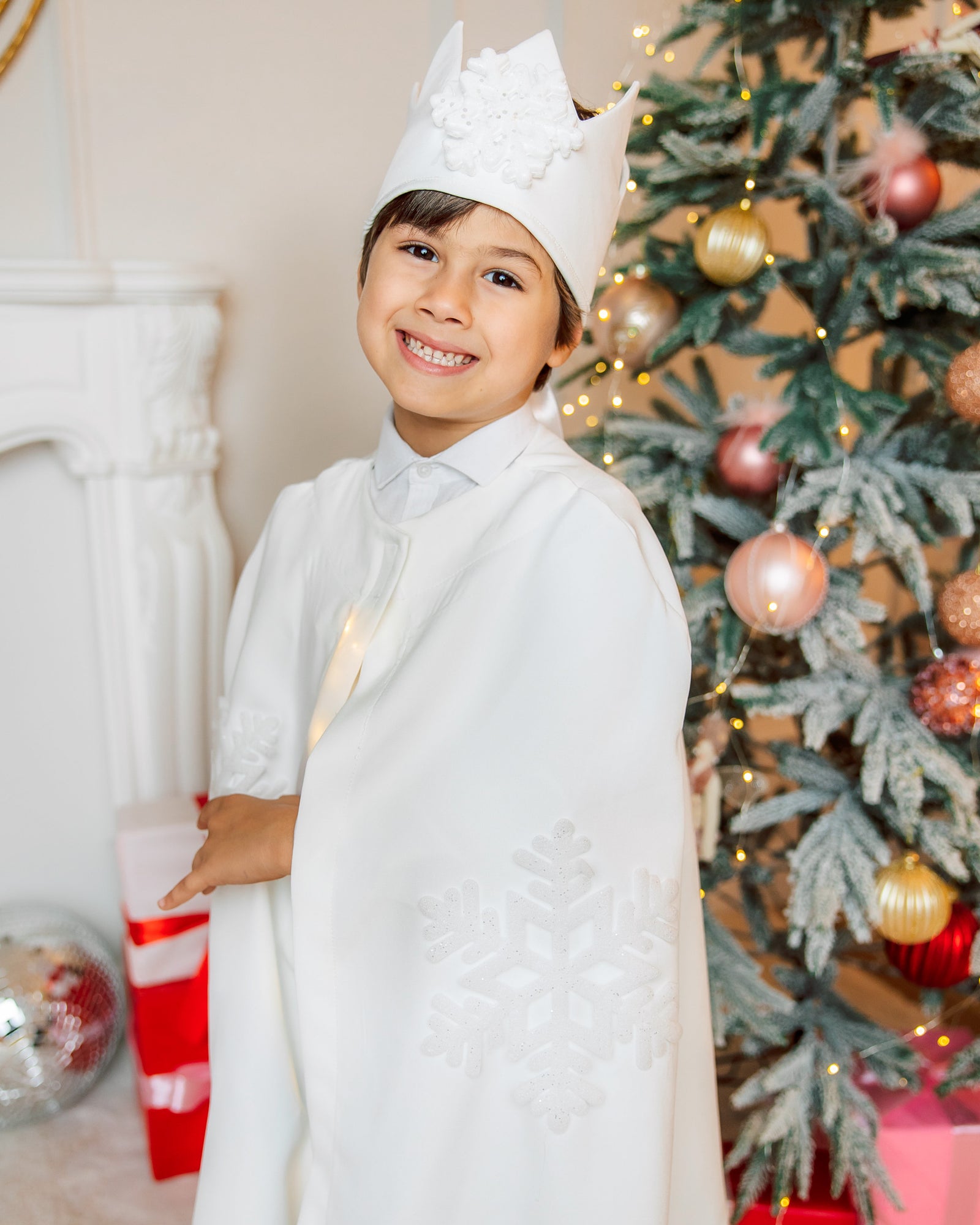 Snowflake Cape for Boys