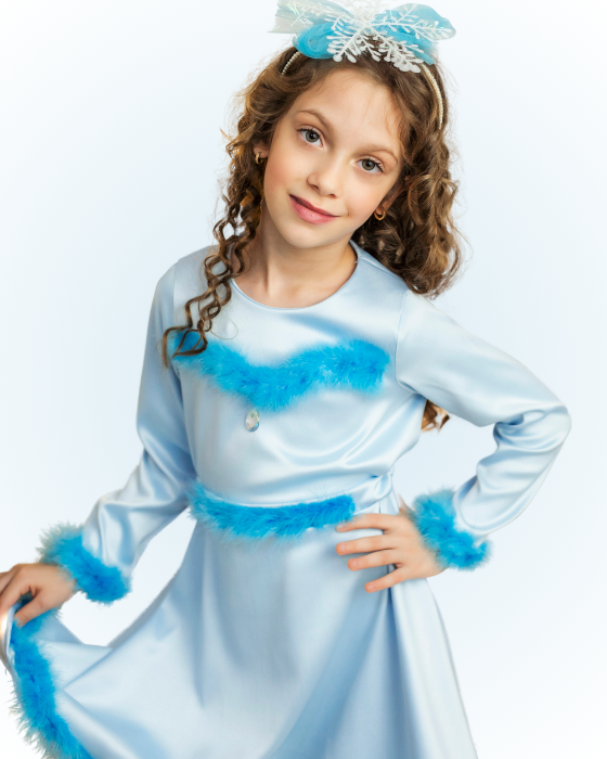 Rochița Bleu de Crăciun, cu Luminite