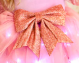 Accesoriu: Fundiță Roz de craciun