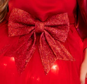 accesoriu: Fundiță Rosie