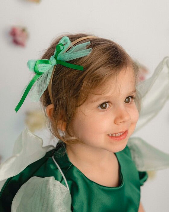 Costum de Zana Primaverii Verde, Licurici, Clopoțica, Zâna Clopoțel