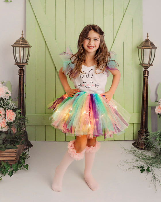 Fustița cu Luminițe, Curcubeu Pastelat