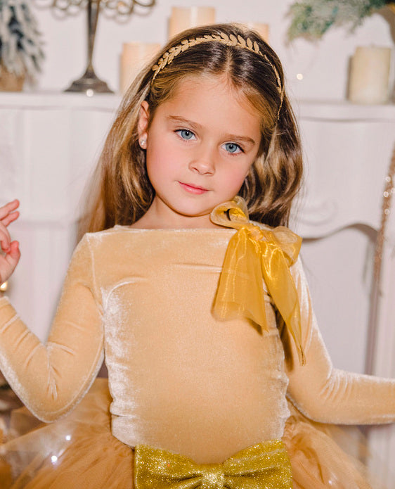 Bluzița Aurie, Toamna, cu Mânecă Lungă