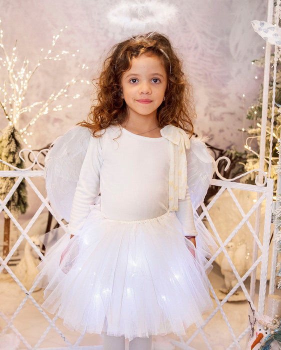 Fustița Cu Luminițe, Albă