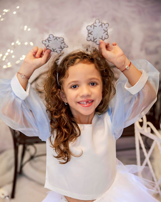 Bentiță cu Fulgi de Nea