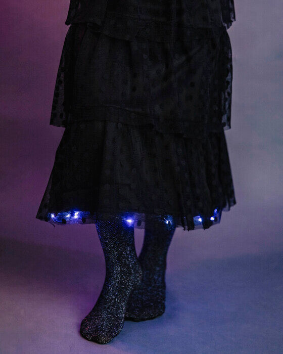 Rochița cu Luminițe, Neagră Wednesday fetite