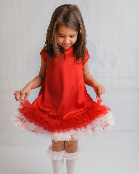 Rochița cu Luminițe Roșie