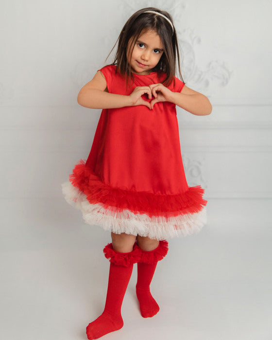 Rochița cu Luminițe Roșie