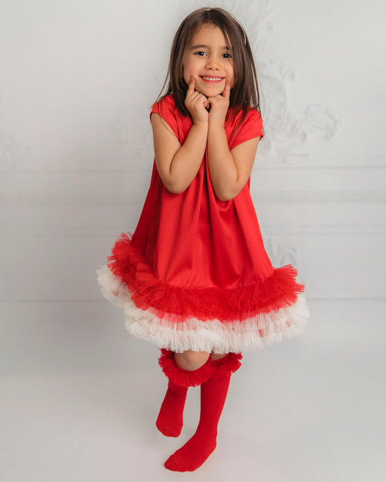 Rochița cu Luminițe Roșie