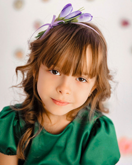 Costum 3 piese, Zambilă Lila / Liliac / Floare Mov