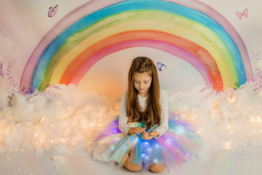 Fustița Pastelată Curcubeu