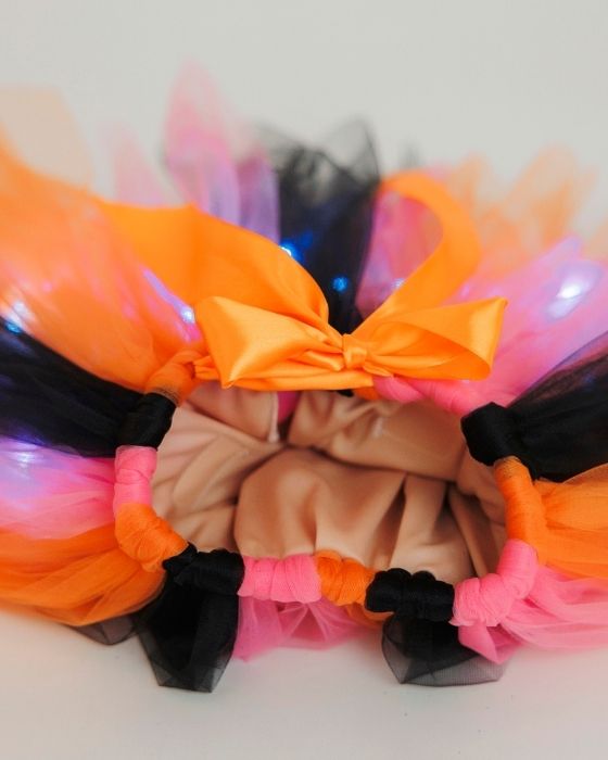 Fustița cu Luminițe, Roz Colorată