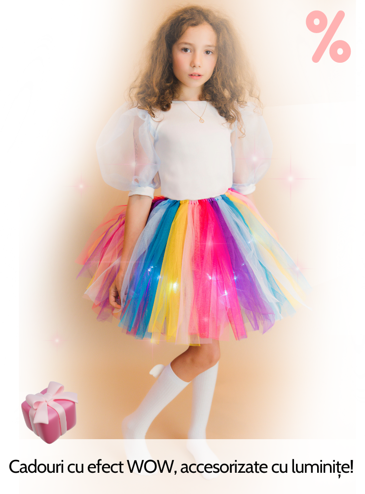 Skirt with Sparkles, Rainbow Summer Dream
