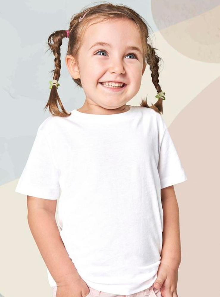Tricou Bumbac Alb, de Gradinita