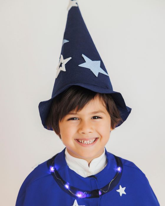 Coif de Magician / Vrajitor, costum baieti Halloween