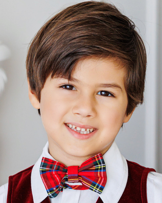 Papion Caro Roșu, pentru Băieți, De Școală