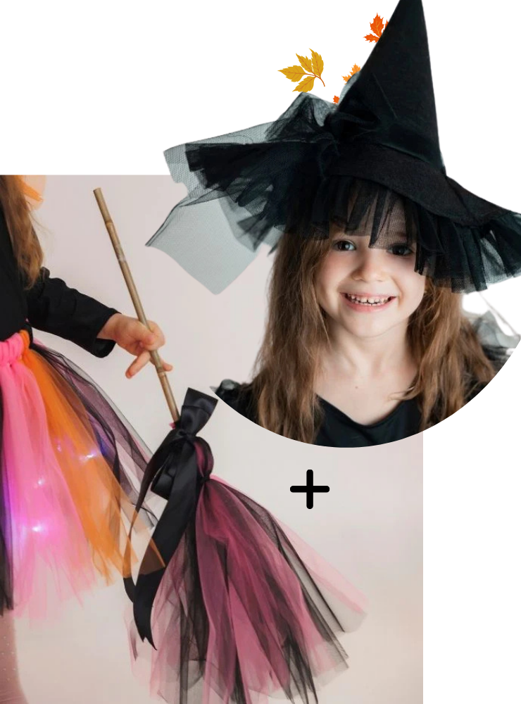 Accesorii pentru Serbarea Toamnei, Halloween fetițe