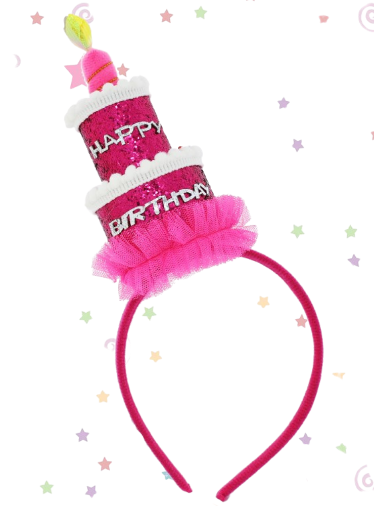 Birthday Cake Headband, Anniversary