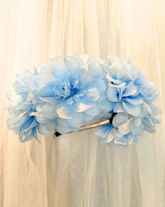 Bentiță cu Floricele Bleu