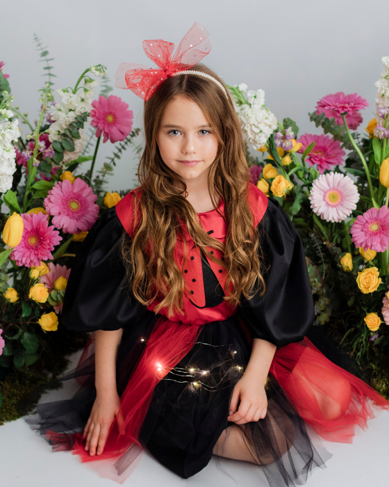 Rochița Buburuză cu Luminițe, Serbare Toamnă