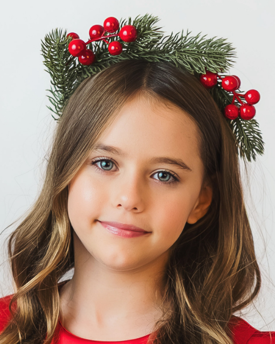 Coronita Bucuria Craciunului de fetite