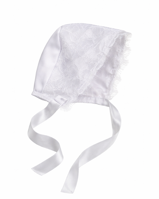 Christening Set, Dress + Bonnet