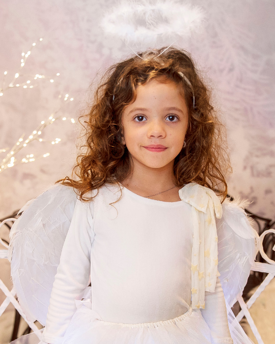 Set de Înger, Aripi + Aură De Înger pentru Copii, Serbare