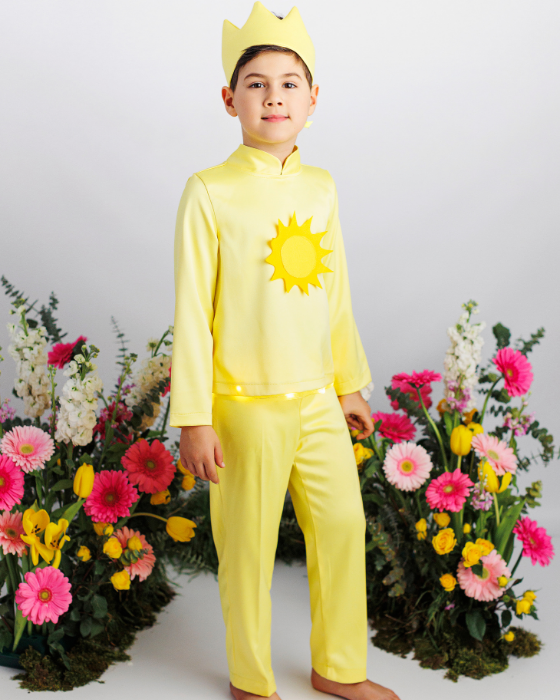 Pantaloni galbeni de Soare de Toamna Serbare