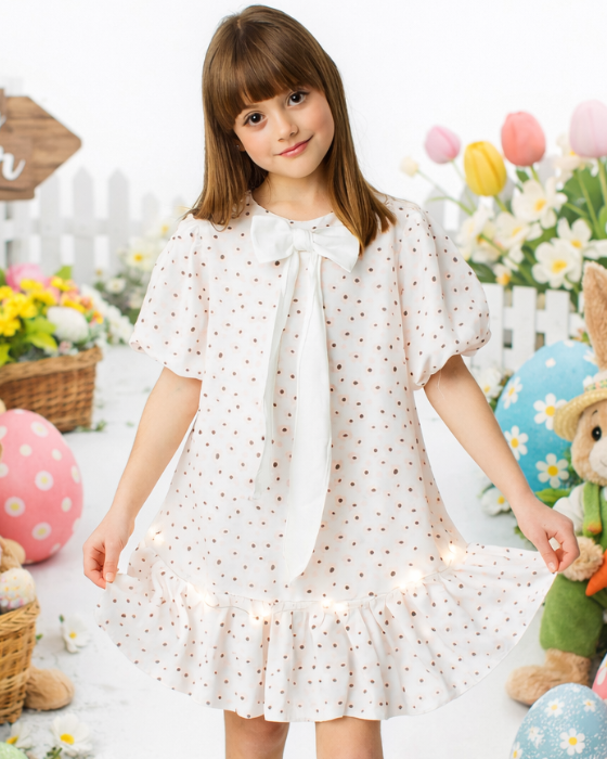 Rochița cu Luminite si Floricele vesele de Școală / Grădiniță