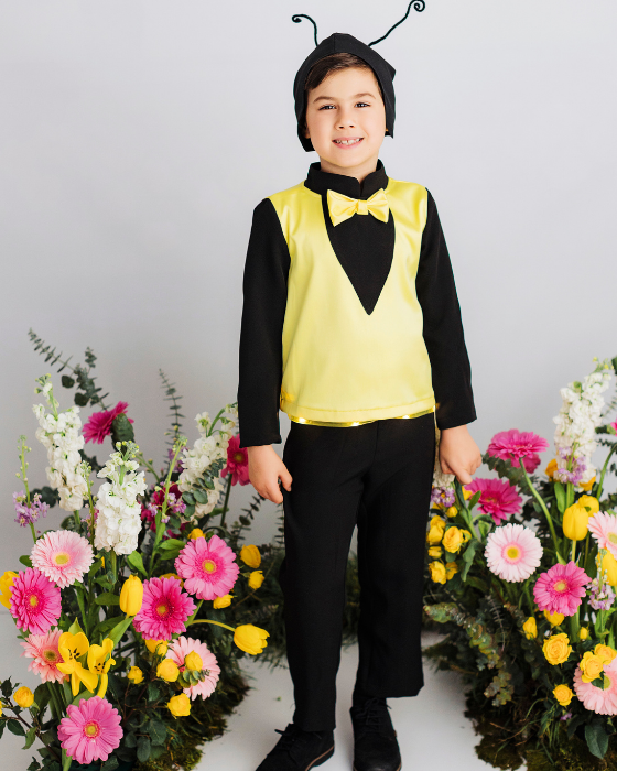 3-piece Bumblebee Costume for Boys with Lights, Spring Celebration 2025