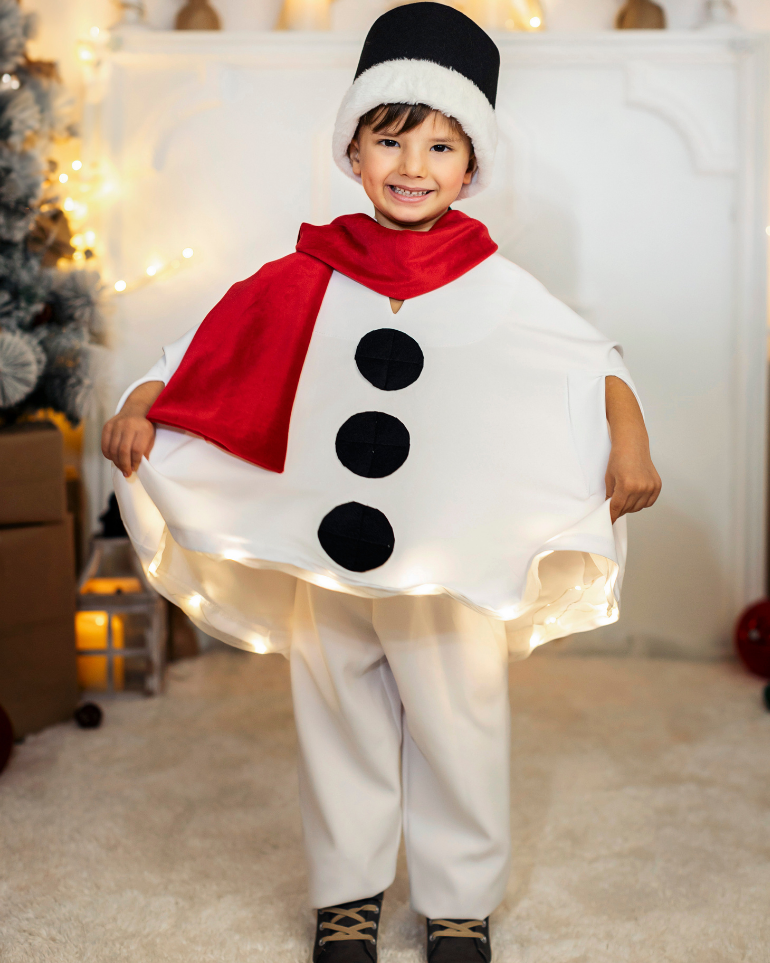 Costum de Om de Zapada cu Luminite, 3 piese