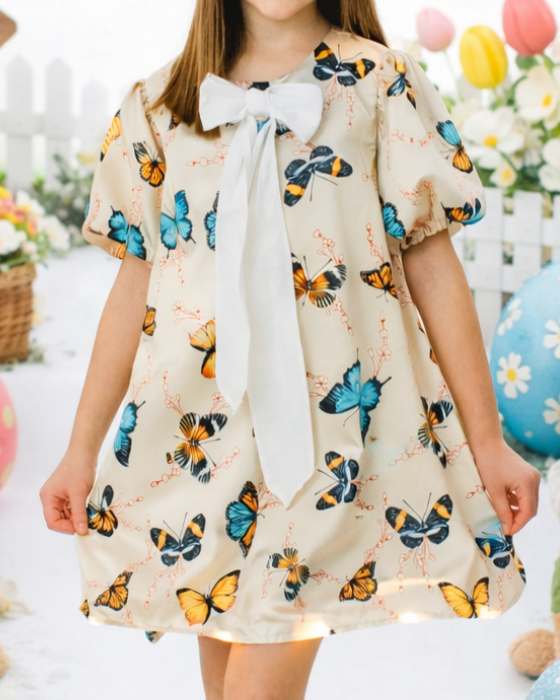 Rochița cu Fluturași de Școală / Grădiniță