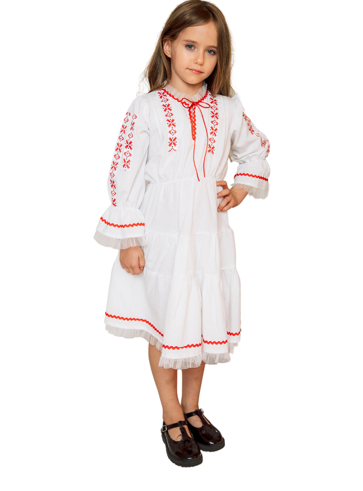 Rochiță Populară, Ie Tradițional Românească, Serbare Grădiniță