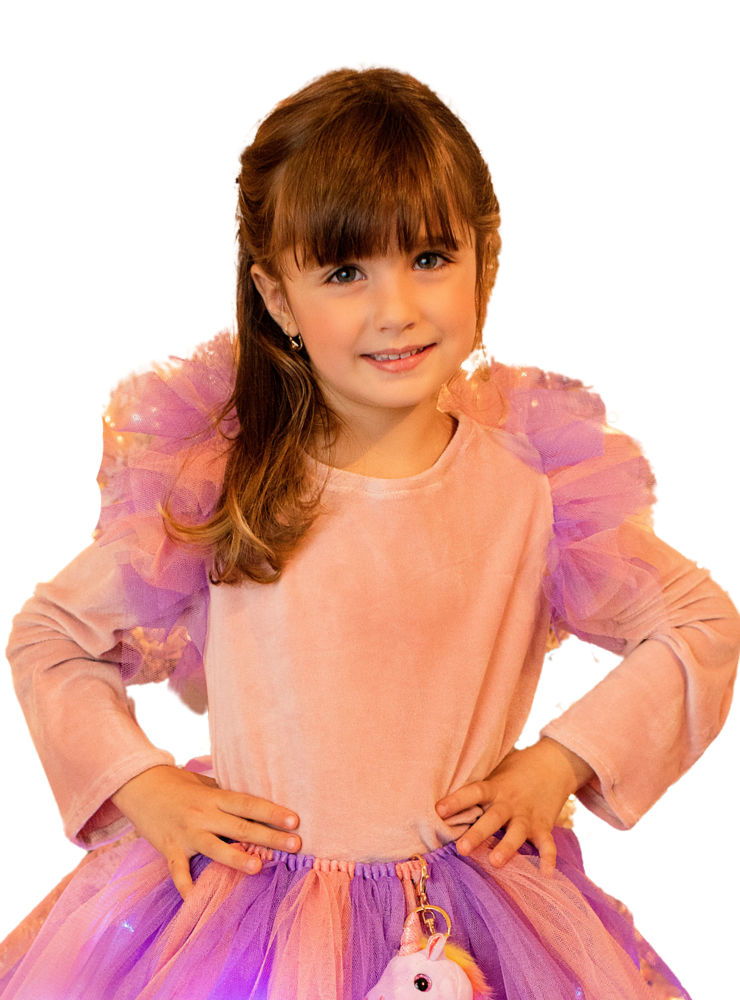 Bluzița Roz de Catifea