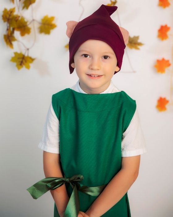 Costum de Vânător / Pitic Verde - Mutulică