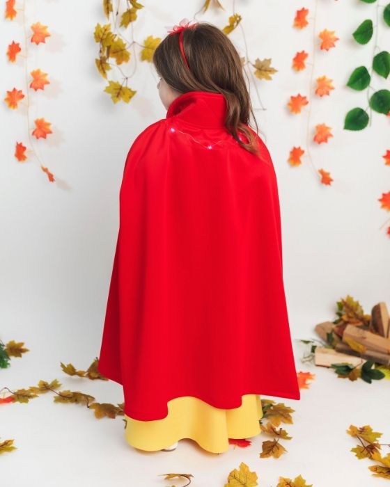 Costum 2 Piese, Albă-Ca-Zăpada, cu Luminițe