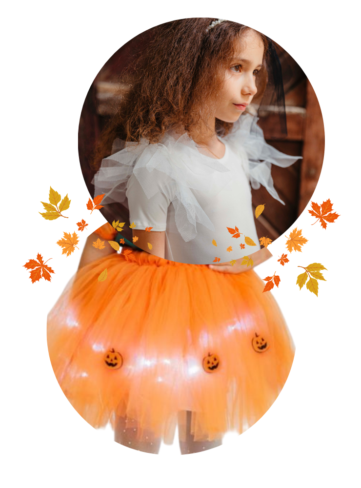 Costum Pastel cu Dovlecei, Zâna Toamnei