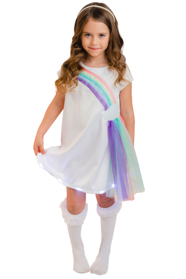 Rochița cu Luminițe Curcubeu