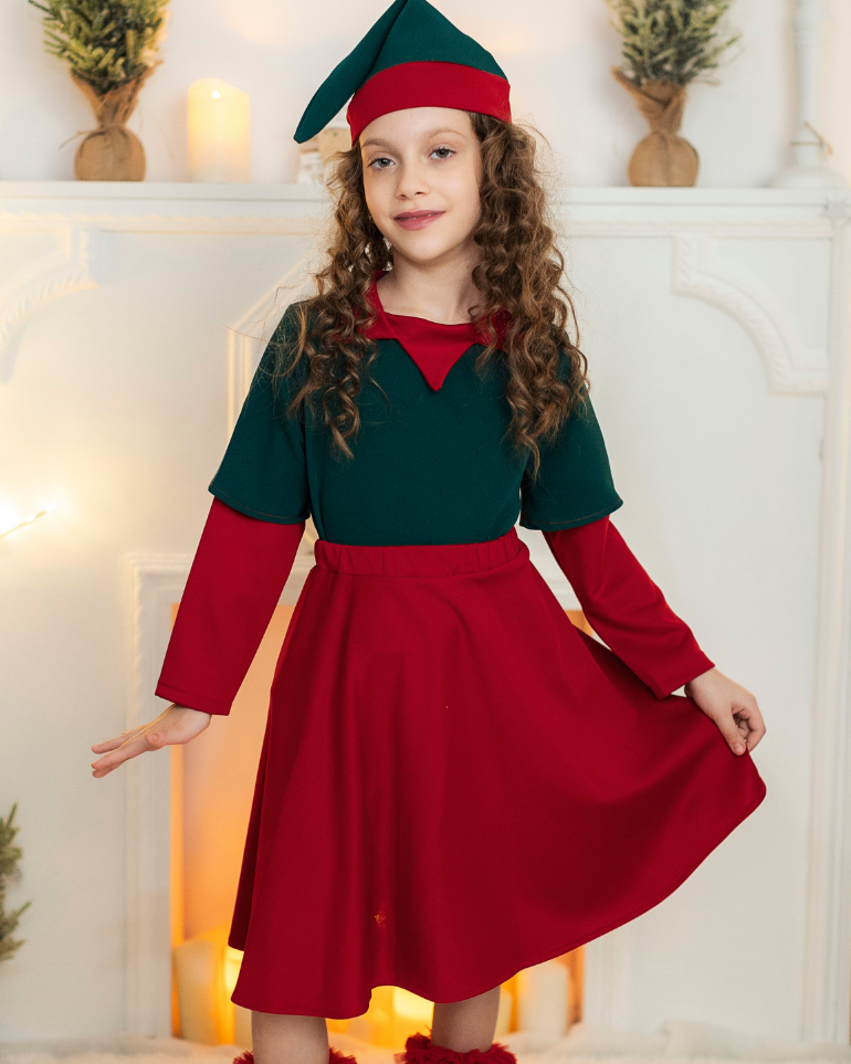Fusta Rosie de fata