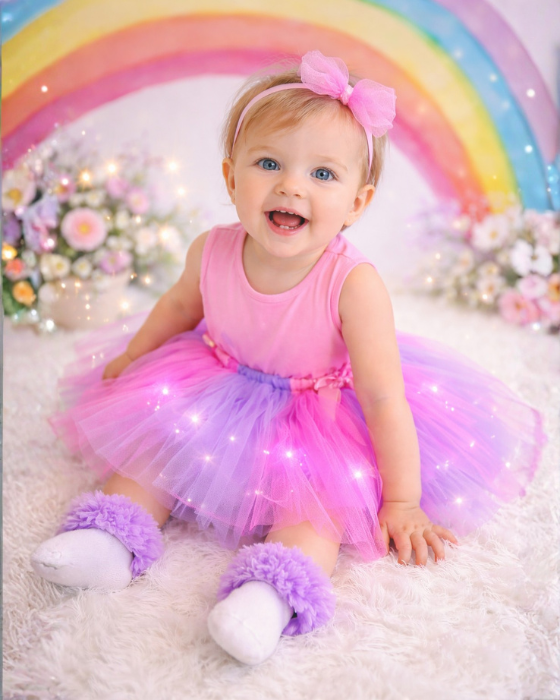 Fustița cu Luminițe, Bucurie Roz