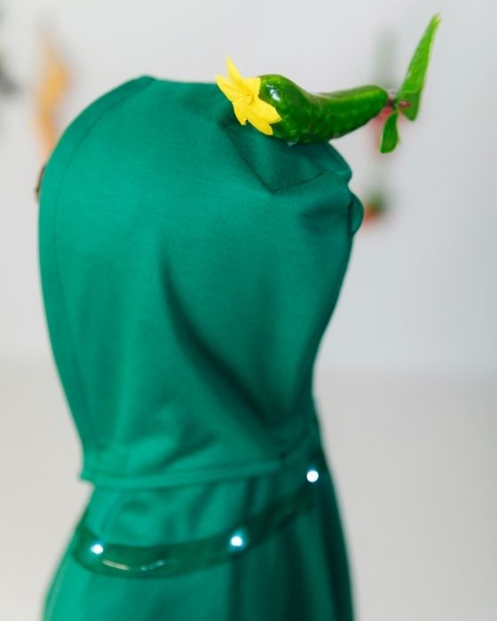 Costum de Castravete, cu Luminițe, Universal, Toamnă