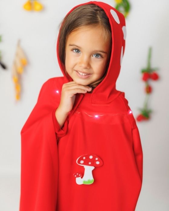 Costum de Ciupercuță, cu Luminițe, Universal, Toamnă