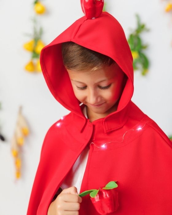 Costum de Gogoșar / Ardei Gras, Cu Luminițe, Universal, Toamnă, regele Toamnei Legume