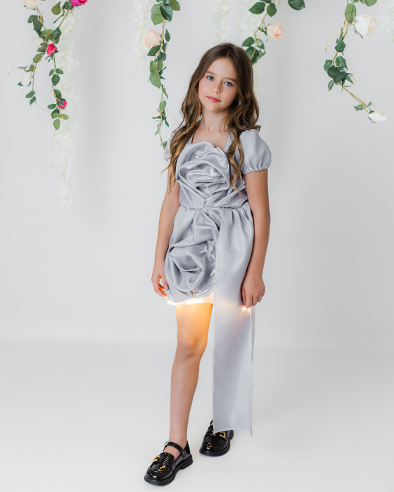 Rochita Luxury cu Luminite Silver