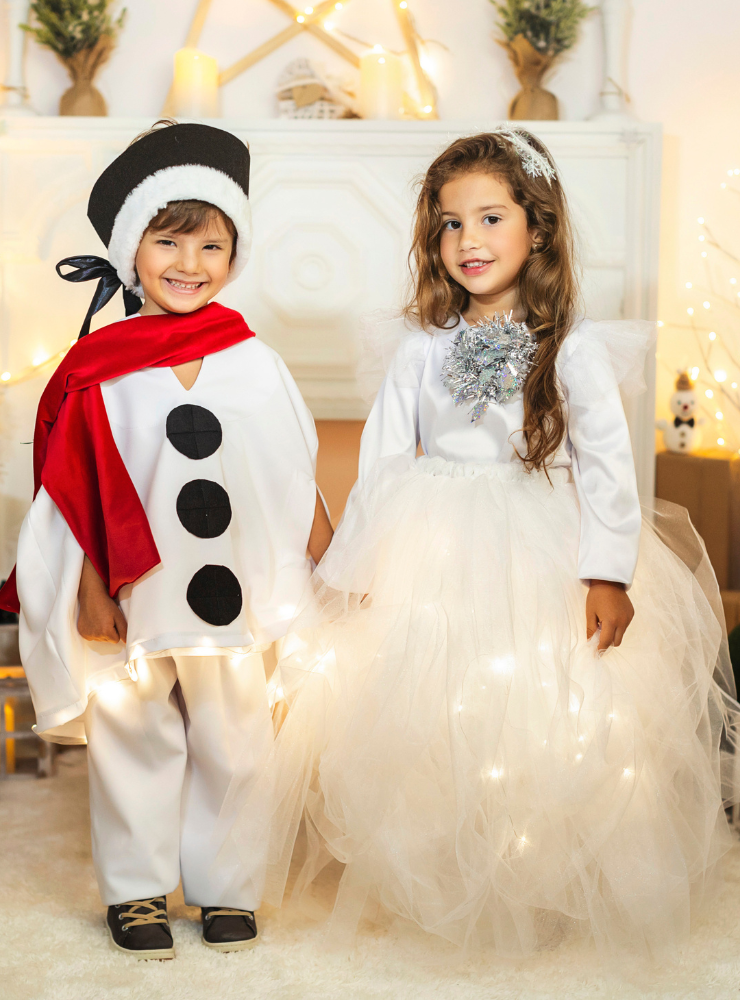 Fustița cu Luminițe, Albă