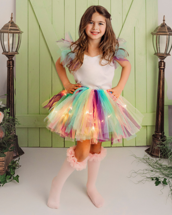 Costumaș Curcubeu Pastelat, 3 piese