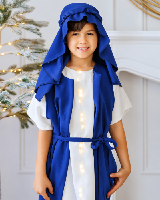 Costum cu Luminițe, Albastru de Mag, Iosif, 4 Piese, de Băiat