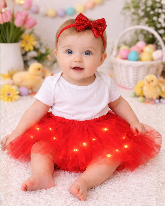 Fustița cu Luminițe, Roșie