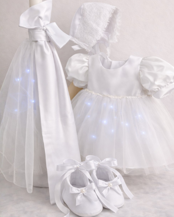 Set de Botez, cu Luminite, 4 piese