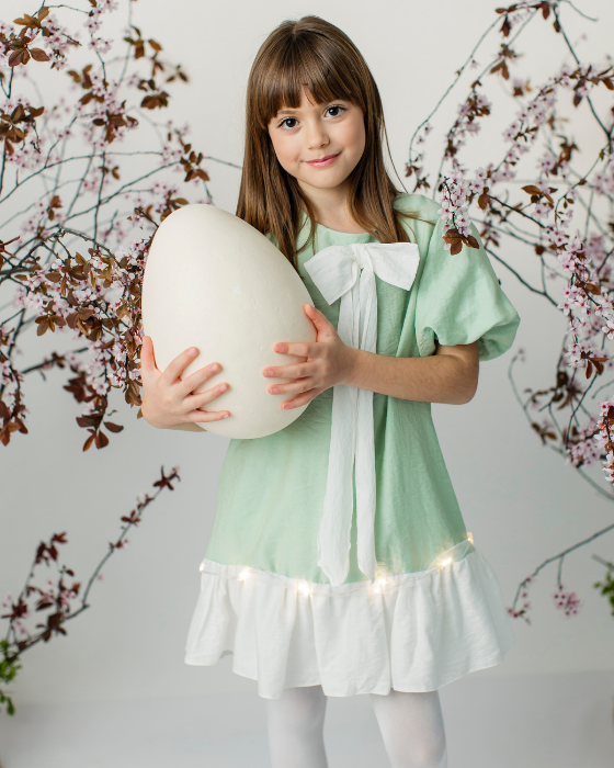 Rochița Delicată Vernil de in, de Școală / Grădiniță